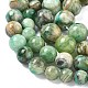 Natural Green Line Jasper  Graduated Beads Strands(G-F830-A01-01)-5