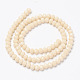 Chapelets de perles en verre opaque de couleur unie(EGLA-A034-P3mm-D05)-2