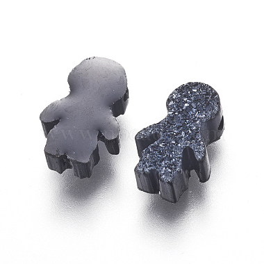 Imitation Druzy Gemstone Resin Beads(RESI-L026-G02)-2