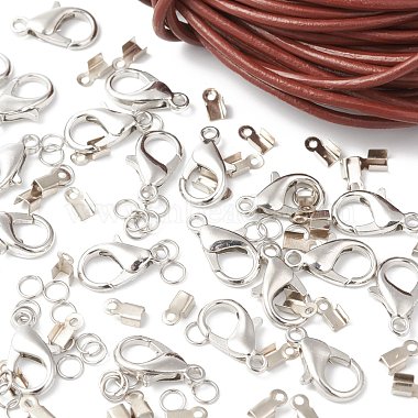 Наборы для изготовления ожерелий своими руками(DIY-FS0001-82)-3