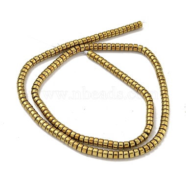 Electroplated Synthetic Non-magnetic Hematite Beads Strands(G-K361-A04-01)-2