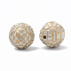 Plating Acrylic Beads(X-PACR-T001-08)-2