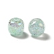 placage uv perles acryliques craquelées irisées arc-en-ciel(PACR-M002-04)-3