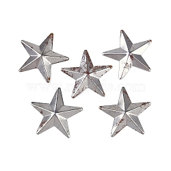 (Defective Closeout Sale: Rusting), Gorgecraft 30Pcs Iron Display Decorations, Rusty Metal Star Ornament, Star, Platinum, 25.5x26.5x2mm, 30pcs/set(IFIN-XCP0001-37)