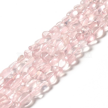 Nuggets Rose Quartz Beads
