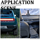 2Pcs ABS Plastic Devil Heart Rear Bumper Warning Handle Ring(HJEW-SP0001-51D)-7