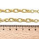 6MM Brass Cable Chain Necklaces(NJEW-L013-01G)-5