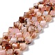 Natural Cherry Blossom Agate Beads Strands(G-L579-03)-1