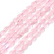 naturel a augment&eacute; perles de quartz brins(G-B159-A06)-2