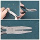 1Pc Carbon Steel Jewelry Pliers for Jewelry Making Supplies(AJEW-SC0001-43)-5