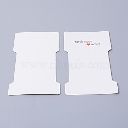 Paper Gift Tags, Hange Tags, For Arts and Crafts, Word, 11.5x6.6x0.02cm, 100pcs/set(CDIS-TAC0005-05A)