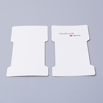 Paper Gift Tags, Hange Tags, For Arts and Crafts, Word, 11.5x6.6x0.02cm, 100pcs/set