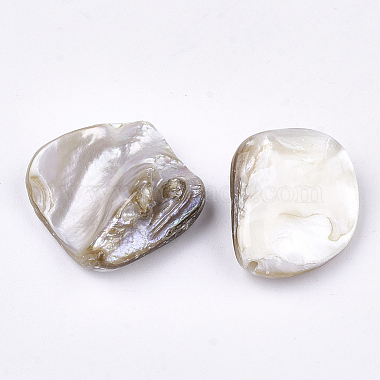 Perles de coquille d'eau douce(X-SSHEL-T005-11)-3
