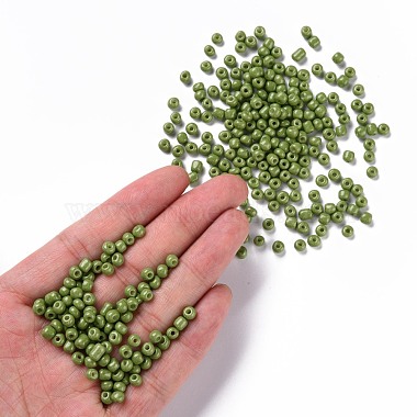Baking Paint Glass Seed Beads(SEED-US0003-4mm-K9)-4