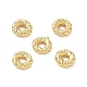 Brass Linking Rings(KK-D289-45G)-1