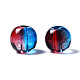 Transparent Two Tone Baking Painted Glass Beads(DGLA-N033-09)-4