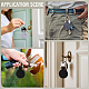 30Pcs 3 Colors Polyester Keychains(KEYC-SP0001-62)-7