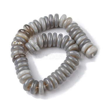 Natural Grey Agate Beads Strands(G-F743-06B)-3