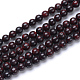 Natural Bloodstone Beads Strands(X-G-R412-06-8mm)-1
