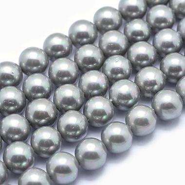 Shell Pearl Beads Strands(BSHE-L026-05-8mm)-2