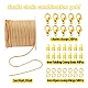 DIY Chains Bracelet Necklace Making Kit(DIY-YW0005-83G)-3