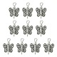 Tibetan Style Alloy Connector Charms(PALLOY-YW0001-46)-1