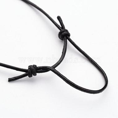 Cowhide Leather Cord Bracelets(BJEW-JB02521)-3