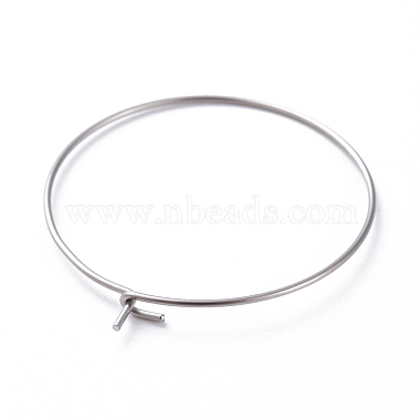 316 хирургическая серьга-кольцо из нержавеющей стали(STAS-J025-01D-P)-2