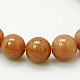 Chapelets de perles rondes en jade de Mashan naturelle(G-D263-4mm-XS27)-2