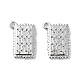 Brass Micro Pave Clear Cubic Zirconia Charms(KK-F871-37P)-1