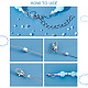 Elite 90Pcs 3 Style 925 Sterling Silver Spacer Beads(FIND-PH0006-99)-5