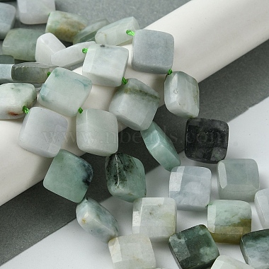 Natural Myanmar Jadeite Beads Strands(G-A092-D01-02)-2