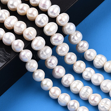 Natural Cultured Freshwater Pearl Beads Strands(PEAR-N013-07H)-2