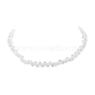Glass Teardrop Beaded Necklaces(NJEW-JN04273-02)-3