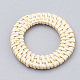 Handmade Spray Painted Reed Cane/Rattan Woven Linking Rings(X-WOVE-N007-01E)-2