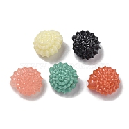 Synthetic Coral Carved Beads Strands, Dyed, Shell Shape, Mixed Color, 12.5x11x7.5mm, Hole: 1.2mm, about 30pcs/strand, 13.15''(33.4cm)(CORA-I023-05)