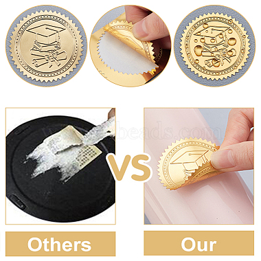 Self Adhesive Gold Foil Embossed Stickers(DIY-WH0211-405)-3