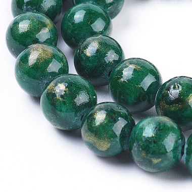 Natural Jade Beads Strands(G-F670-A17-10mm)-3