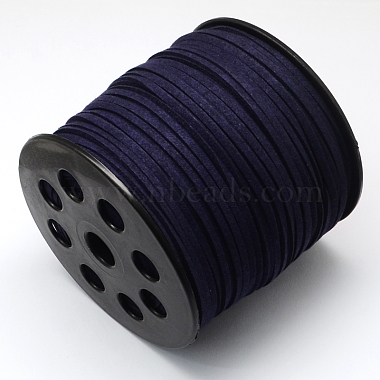 3mm MidnightBlue Suede Thread & Cord