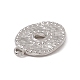 Non-Tarnish 304 Stainless Steel Pendants(STAS-P316-11P)-3