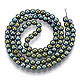 Non-magnetic Synthetic Hematite Beads Strands(G-S096-4mm-1)-3