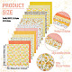 28Pcs 14 Styles Cotton Fabric(DIY-TA0014-80A)-4