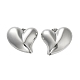 Heart 304 Stainless Steel Stud Earrings for Women(EJEW-L272-033P-03)-1