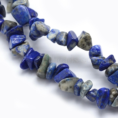 Chapelets de perles en lapis-lazuli naturel(G-P332-12)-2