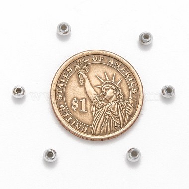 Perles rondes acryliques de placage en plastique(PACR-L003-4mm-S)-3