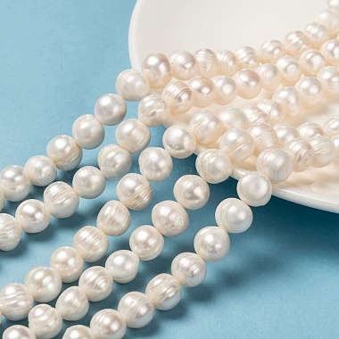 10mm Ivory Nuggets Pearl Beads