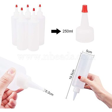 botellas de plástico de pegamento(DIY-PH0019-97-250ml)-2