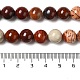 Natural Red Snakeskin Jasper Beads Strands(G-H298-A02-04)-5