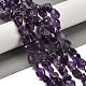Natural Amethyst Beads Strands(X-G-P497-01E-45)-2