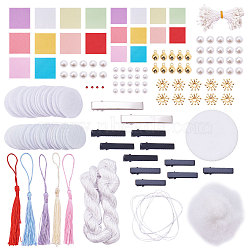 DIY Hair Accessories Kits, Colorful, 2.5~800mm(DIY-WH0013-03)